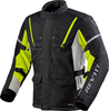 Revit Horizon 3 H20,  textile jacket waterproof,  color: Black/Neon-Yellow/Light Grey,  size: XXL