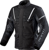 Revit Horizon 3 H20,  textile jacket waterproof,  color: Black/White,  size: L