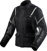 Revit Horizon 3 H20,  textile jacket waterproof women,  color: Black/White/Grey,  size: 40