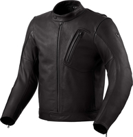 Revit Huxley,  leather jacket,  color: Black,  size: 46