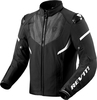 Revit Hyperspeed 2 H2O,  textile jacket waterproof,  color: Black/White,  size: L