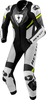 Revit Hyperspeed 2,  leather suit 1pcs. perforated,  color: Black/Grey/White/Neon-Yellow,  size: 54