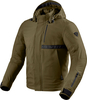 Revit Montana H2O,  textile jacket waterproof,  color: Dark Green,  size: L