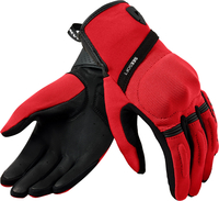Revit Mosca 2,  gloves women,  color: Red/Black,  size: XS