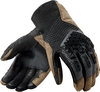 Revit Offtrack 2,  gloves,  color: Black/Brown,  size: XL