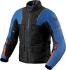 Revit Offtrack 2 H2O,  textile jacket waterproof,  color: Blue/Black,  size: XXL