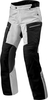 Revit Offtrack 2 H2O,  textile pants waterproof,  color: Black/Silver,  size: Short XL