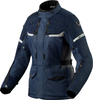 Revit Outback 4 H2O,  textile jacket waterproof women,  color: Dark Blue/Blue,  size: 38