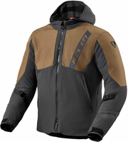 Revit Potential,  textile jacket Gore-Tex,  color: Brown/Grey,  size: XXL