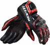 Revit Quantum 2,  gloves,  color: Black/Neon-Red,  size: L