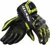 Revit Quantum 2,  gloves,  color: Black/Neon-Yellow,  size: XL