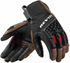 Revit Sand 4,  gloves,  color: Brown/Black,  size: L