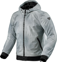 Revit Saros,  textile jacket,  color: Light Grey/Dark Grey,  size: M