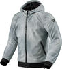 Revit Saros,  textile jacket,  color: Light Grey/Dark Grey,  size: XXL