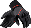Revit Summit 4 H2O,  gloves waterproof,  color: Black/Dark Grey/Red,  size: S