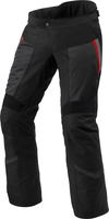 Revit Tornado 4 H2O,  textile pants waterproof,  color: Black/Grey/Red,  size: XXL