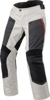 Revit Tornado 4 H2O,  textile pants waterproof,  color: Light Grey/Black/Red,  size: XL