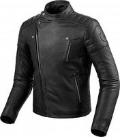 Revit Vaughn,  leather jacket