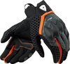 Revit Veloz,  gloves,  color: Black/Grey/Orange,  size: XL