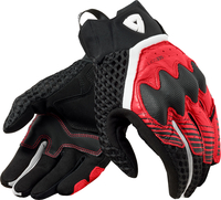 Revit Veloz,  gloves,  color: Black/Red/White,  size: XL