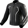 Revit Vertex GT,  leather jacket,  color: Black/White,  size: 54