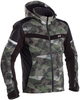 Richa 2STL Camo,  textile jacket waterproof,  color: Black/Grey/Dark Green,  size: XL