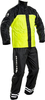 Richa 2FLRC,  rainsuit 2pcs. unisex,  color: Black/Neon-Yellow,  size: XS