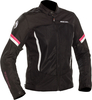Richa Airbender,  textile jacket women,  color: Black/Pink,  size: 3XL