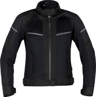 Richa Airstorm,  textile jacket waterproof women,  color: Black,  size: S