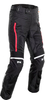 Richa Airvent Evo 2,  textile pants waterproof women,  color: Black/Red,  size: 5XL
