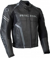 Richa Assen,  leather jacket