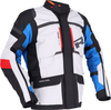 Richa Brutus GTX,  textile jacket Gore-Tex,  color: Grey/Blue/Red,  size: 4XL