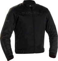Richa Buster,  textile jacket waterproof women,  color: Black,  size: M