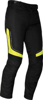 Richa Colorado,  textile pants waterproof women,  color: Black/Neon-Yellow,  size: XS