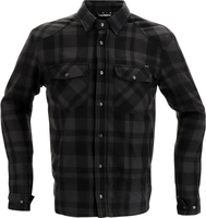Richa Forest,  textile jacket/shirt,  color: Black/Dark Grey,  size: 4XL