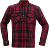 Richa Forest,  textile jacket/shirt,  color: Black/Red,  size: XXL
