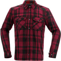 Richa Forest,  textile jacket/shirt,  color: Black/Red,  size: XXL
