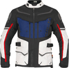 Richa Infinity 2 Adventure,  textile jacket waterproof,  color: Black/Light Grey/Blue/Red,  size: S