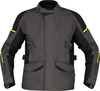 Richa Infinity 3,  textile jacket waterproof,  color: Dark Grey/Black/Neon-Yellow,  size: M