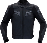 Richa Matrix 2,  leather jacket,  color: Black/Dark Grey,  size: 58