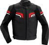 Richa Matrix 2,  leather jacket,  color: Black/Red/White,  size: 50