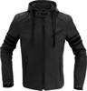 Richa Toulon Black Edition,  leather jacket,  color: Black,  size: 54