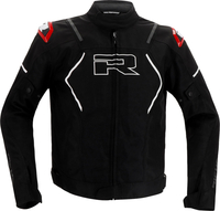 Richa Vendetta,  textile jacket waterproof,  color: Black/Red/White,  size: M