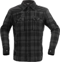 Richa Wisconsin,  textile jacket/shirt waterproof,  color: Black/Dark Grey,  size: L