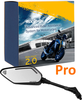 Ride Vision 2.0 Pro w. LED Mirror,  driver assistance system