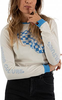 Riding Culture RC6603 Checkerboard,  crop-shirt longsleeve women