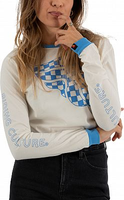 Riding Culture RC6603 Checkerboard,  crop-shirt longsleeve women