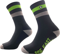 Riding Culture Ride Fast,  socks unisex,  color: Black/Green/Grey,  size: 40-43 EU
