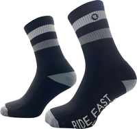Riding Culture Ride Fast,  socks unisex,  color: Black/Light Grey/White,  size: 40-43 EU