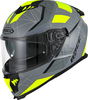 Rocc 390 Dekor,  full face helmet,  color: Black/Yellow,  size: S